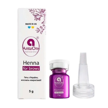 AntuOne AntuOne Хна 5г, темный шатен (силиконовий ковпачок)